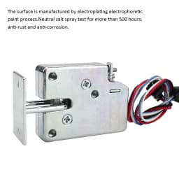 Electric Lock DC 5V/DC 12V/DC 24V Mini Small Size Solenoid Electromagnetic Electric Control Cabinet Drawer Lock