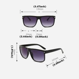 Newest Square Classic Sunglasses Men Brand Hot Selling Sun Glasses Vintage Sunglasses for Women Male Female Sunglasses