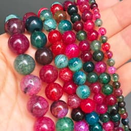 6 8 10mm Green Peridot Loose Stone Beads Smooth Round Spacer Beads For Jewelry DIY Making Bracelet Earrings Accessories 15''