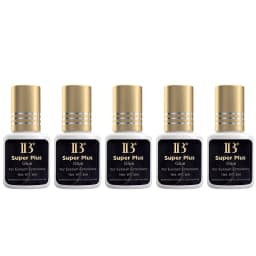 2/5/10 Bottles Original IB Ibeauty Super Plus Glue for Eyelash Extensions 5ml Korea IB Gold Cap False Eyelash Glue Makeup Tools