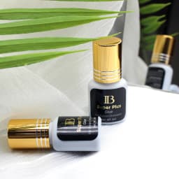 2/5/10 Bottles Original IB Ibeauty Super Plus Glue for Eyelash Extensions 5ml Korea IB Gold Cap False Eyelash Glue Makeup Tools