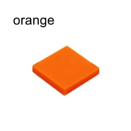 50pcs/lot DIY Blocks Building Bricks Smooth 2X2 Educational Assemblage Construction Toys for Children Size Compatible With Brand