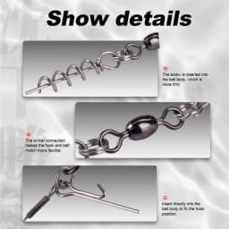 Hunthouse Soft Lure Rig Single Double Hook Rigging 9cm And 12cm For Big Shad Fishing Tackle Fishing Tool Pescar Origin Hook
