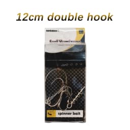 Hunthouse Soft Lure Rig Single Double Hook Rigging 9cm And 12cm For Big Shad Fishing Tackle Fishing Tool Pescar Origin Hook