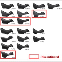 Shimano Bracket Covers Hoods Ultegra/Tiagra/Sora/105/R2000/3000/4700/5800/6800/R7000/R8000/R8020/R7020/R8070/R8050/GRX/A070