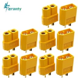 XT60 XT-60 Plug Male Female Bullet Connectors Plugs For RC Lipo Battery Quadcopter Multicopter For Aircraft Accessories Parts