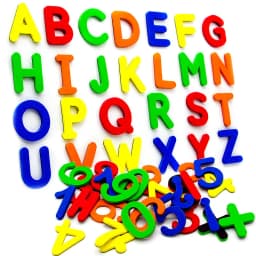 24-76pcs EVA Foam Magnetic Alphabet Letters Learning Spelling Counting Set Refrigerator Stickers Educational Toys For Kids