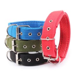 Solid Dog Collars Nylon Dog Collar For Small Medium Large Dogs Teddy Keji Pitbull Bulldog Beagle