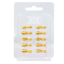 XCAN Mini Drill Collet Chuck 10pcs 0.5-3.2mm 4.3/4.8mm Shank Brass Chucks Adapter for Dremel Rotary Tool Power Tool Accessory