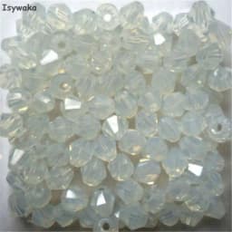 Isywaka Sale Red Copper Color 100pcs 4mm Bicone Austria Crystal Beads Charm Glass Bead Loose Spacer Stone for DIY Jewelry Making