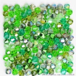 Isywaka Sale Red Copper Color 100pcs 4mm Bicone Austria Crystal Beads Charm Glass Bead Loose Spacer Stone for DIY Jewelry Making