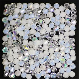 Isywaka Sale Red Copper Color 100pcs 4mm Bicone Austria Crystal Beads Charm Glass Bead Loose Spacer Stone for DIY Jewelry Making