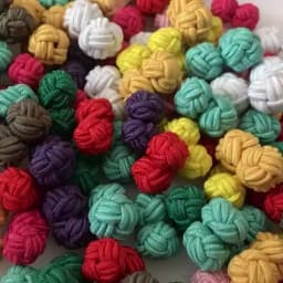 1 pair 37 Colors Multicolor Elastic Fabric Silk Knot Shirt Cufflinks DIY Braided Handmade Elastic Double Rope Ball Cuff Links