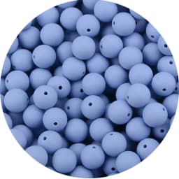 LOFCA 15mm 20pcs/lot Silicone Loose Beads Safe Teether Round Baby Teething Beads DIY Chewable Colorful Teething For Infant