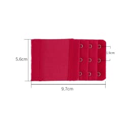 1PC Bra Extender Strap Extension 3 Hooks 3 Rows Candy Color Intimates Adjustable Belt Buckle Replacement Bra Extender For Women