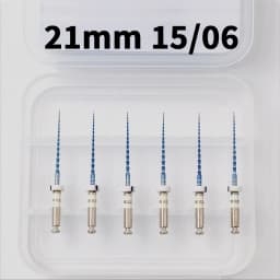 Dental Endo Blue Rotary Files Endodontic Files Nickel Titainium Instrument For Root Canal Treatment