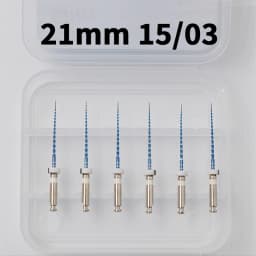 Dental Endo Blue Rotary Files Endodontic Files Nickel Titainium Instrument For Root Canal Treatment