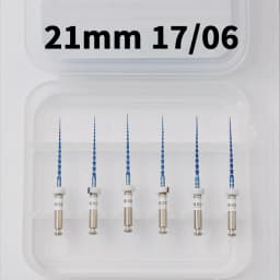 Dental Endo Blue Rotary Files Endodontic Files Nickel Titainium Instrument For Root Canal Treatment