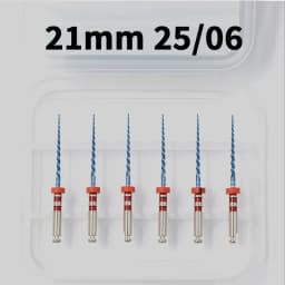 Dental Endo Blue Rotary Files Endodontic Files Nickel Titainium Instrument For Root Canal Treatment