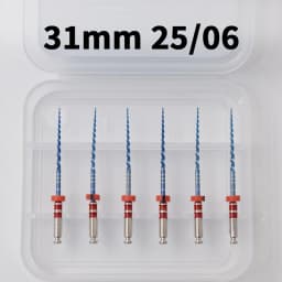 Dental Endo Blue Rotary Files Endodontic Files Nickel Titainium Instrument For Root Canal Treatment