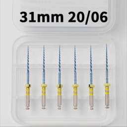 Dental Endo Blue Rotary Files Endodontic Files Nickel Titainium Instrument For Root Canal Treatment