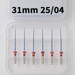 Dental Endo Blue Rotary Files Endodontic Files Nickel Titainium Instrument For Root Canal Treatment
