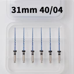 Dental Endo Blue Rotary Files Endodontic Files Nickel Titainium Instrument For Root Canal Treatment