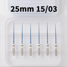 Dental Endo Blue Rotary Files Endodontic Files Nickel Titainium Instrument For Root Canal Treatment