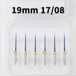 Dental Endo Blue Rotary Files Endodontic Files Nickel Titainium Instrument For Root Canal Treatment