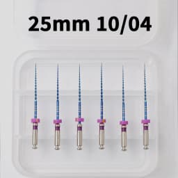 Dental Endo Blue Rotary Files Endodontic Files Nickel Titainium Instrument For Root Canal Treatment