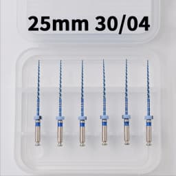 Dental Endo Blue Rotary Files Endodontic Files Nickel Titainium Instrument For Root Canal Treatment