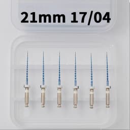 Dental Endo Blue Rotary Files Endodontic Files Nickel Titainium Instrument For Root Canal Treatment