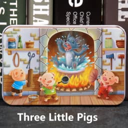60pcs Jigsaw Cartoon Puzzle With Metal Box, Children's Early Education Animal Vehicle Puzzle, Parent-Child Interaction Game