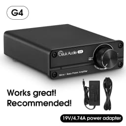 Douk Audio G4 Mini Subwoofer / Full-Frequency Mono Channel Digital Amplifier HiFi Audio 100W Home Desktop Power Amp
