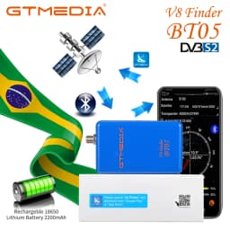 GTMEDIA Satellite Finder V8 Sat Finder BT05 Better Than Satlink Ws-6933 6906 For Android Los Satfinder TV 1080p Bluetooth