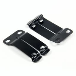 2PCS IWB Stainless Steel Belt Clip Grip Hook Loop for Kydex Leather Hybrid Holster Making With Assemble Hardware