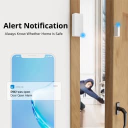 1/2/3/5/10 PCS Itead SONOFF DW2 Smart WiFi Door Sensor Door Window Detector E-WeLink App Notification Alerts Smart Home Security