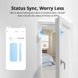 1/2/3/5/10 PCS Itead SONOFF DW2 Smart WiFi Door Sensor Door Window Detector E-WeLink App Notification Alerts Smart Home Security