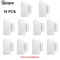 1/2/3/5/10 PCS Itead SONOFF DW2 Smart WiFi Door Sensor Door Window Detector E-WeLink App Notification Alerts Smart Home Security
