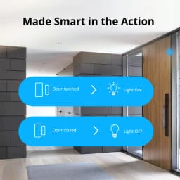 1/2/3/5/10 PCS Itead SONOFF DW2 Smart WiFi Door Sensor Door Window Detector E-WeLink App Notification Alerts Smart Home Security