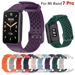 Silicone Band For Xiaomi Mi Band 7 Pro Smartwatch Sport Replacement Wristband For Miband 7Pro Strap Bracelet Correa Accessories