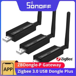 SONOFF zigbee gateway 3.0 ZBDongle-P USB Dongle Hub Matter Support Home Assistant Zigbee2MQTT for Smart Home Devices Integration