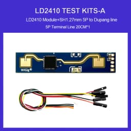 Hilink Hot Sale IC Smart Home 5V TestKit HLK-LD2410B 24G MMWave Sensor Human Presence Sensing Radar Module High Sensitivity