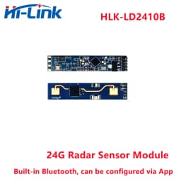 Hilink Hot Sale IC Smart Home 5V TestKit HLK-LD2410B 24G MMWave Sensor Human Presence Sensing Radar Module High Sensitivity