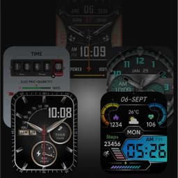 Electronic Smart Watch BT Call Heart Rate Monitor Smartwatch Fitness Tracker Waterproof Sport Watches for Man Woman Android 2026