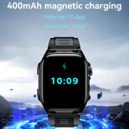 Electronic Smart Watch BT Call Heart Rate Monitor Smartwatch Fitness Tracker Waterproof Sport Watches for Man Woman Android 2026