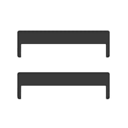 1 Pair 24mm To 22mm 24mm-20mm Watch Band Adapter Connectors Smart Watch Strap Accessories for Suunto 7/9/D5i