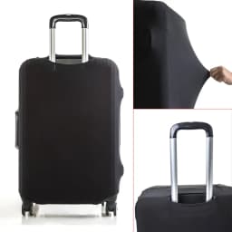 Luggage Cover Stretch Fabric Suitcase Protector Baggage Dust Cover Suitable 18-32 Inch SuitcaseTravel Organizer letter Series