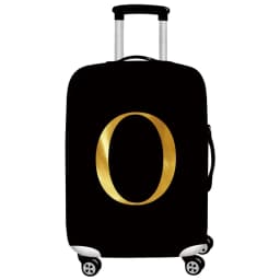 Luggage Cover Stretch Fabric Suitcase Protector Baggage Dust Cover Suitable 18-32 Inch SuitcaseTravel Organizer letter Series