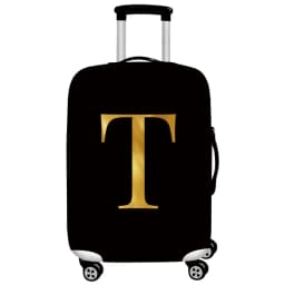 Luggage Cover Stretch Fabric Suitcase Protector Baggage Dust Cover Suitable 18-32 Inch SuitcaseTravel Organizer letter Series